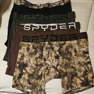 Spyder Mens Underwear Size Large